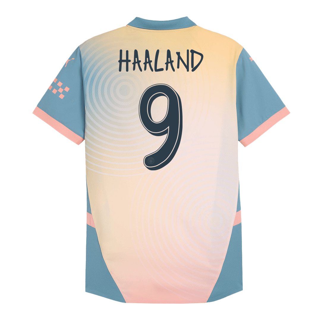 Manchester City HAALAND #9 Fourth Away Soccer Jersey Authentic- Definitely City (UCL Edition) - gojersey