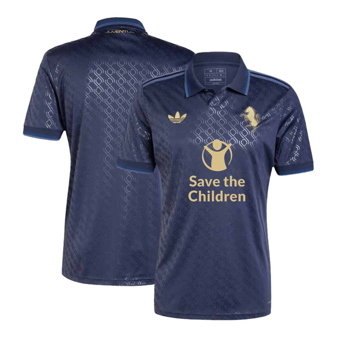 Juventus Third Away Soccer Jersey- Save The Children Sponsor - gojersey
