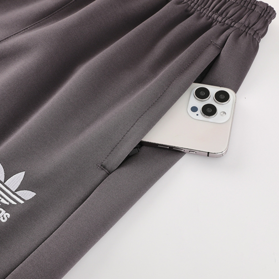 Real Madrid Training Kit - Gray (Jacket+Pants) - gojersey