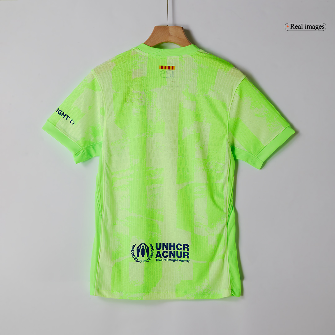 Barcelona Third Away Soccer Jersey Authentic - gojersey