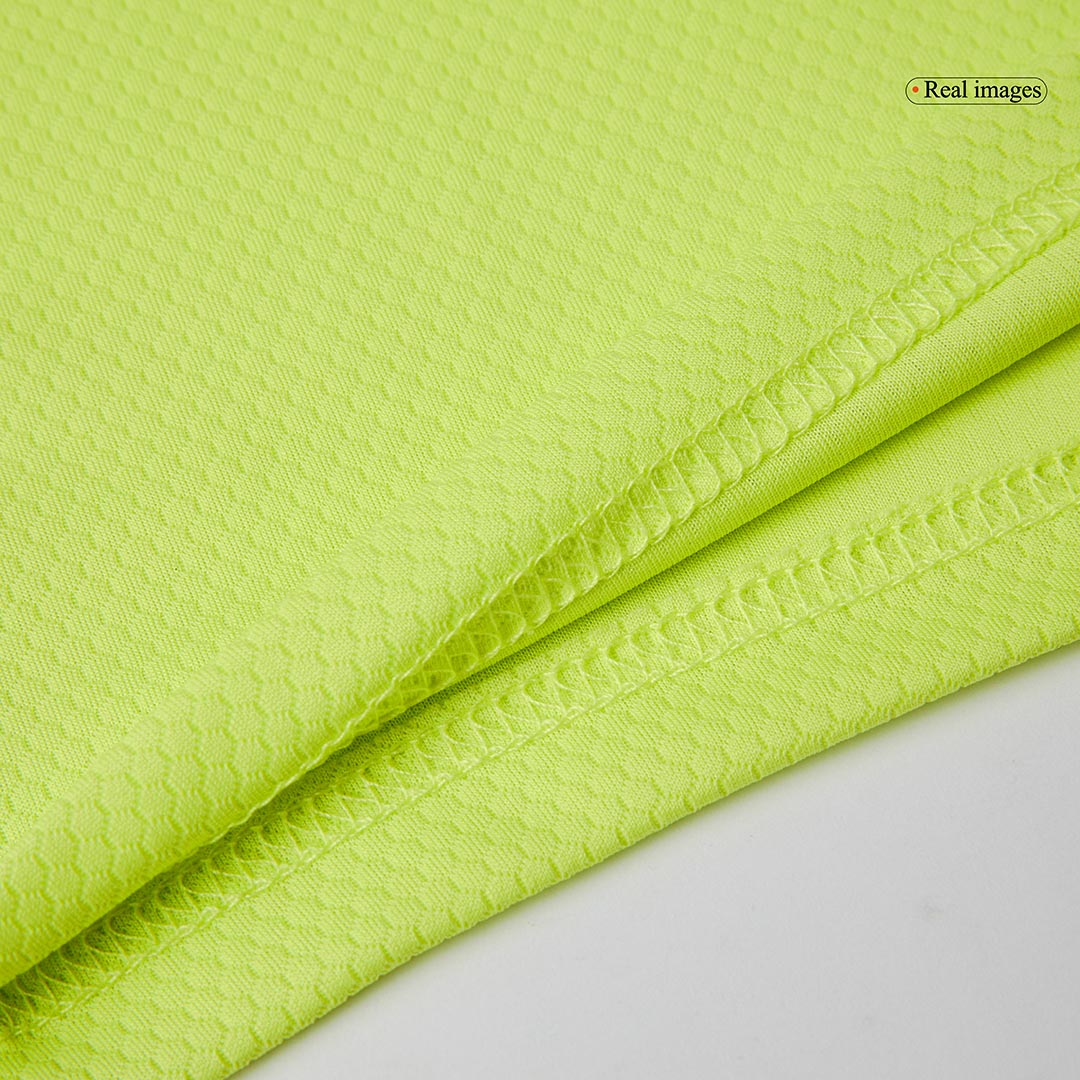 Real Madrid Third Away Goalkeeper Soccer Jersey - Yellow - gojersey