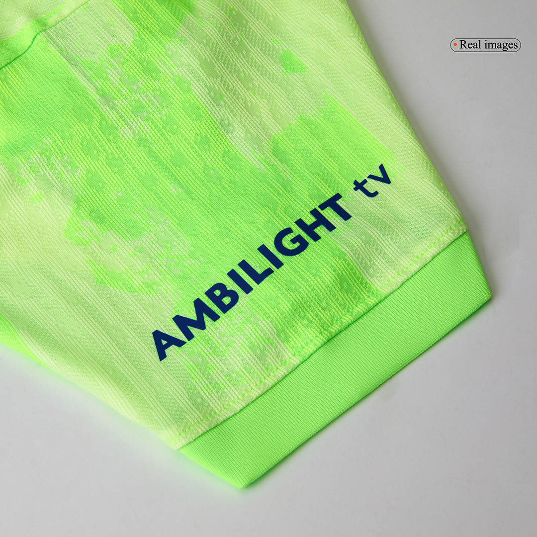 Barcelona LEWANDOWSKI #9 Third Away Soccer Jersey Authentic - UCL Edition - gojersey