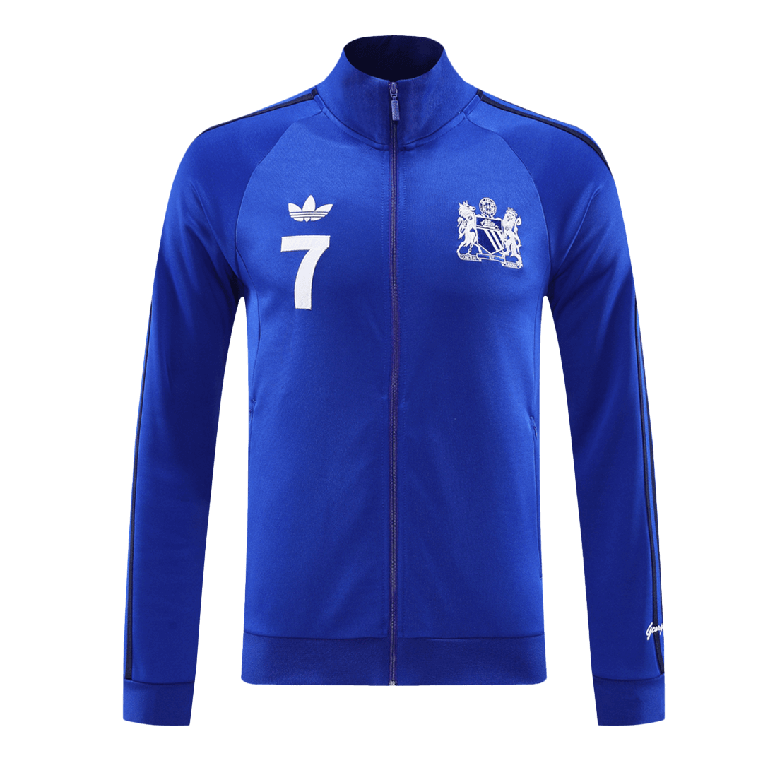 Manchester United Training Kit - Blue (Jacket+Pants) - George Best - gojersey