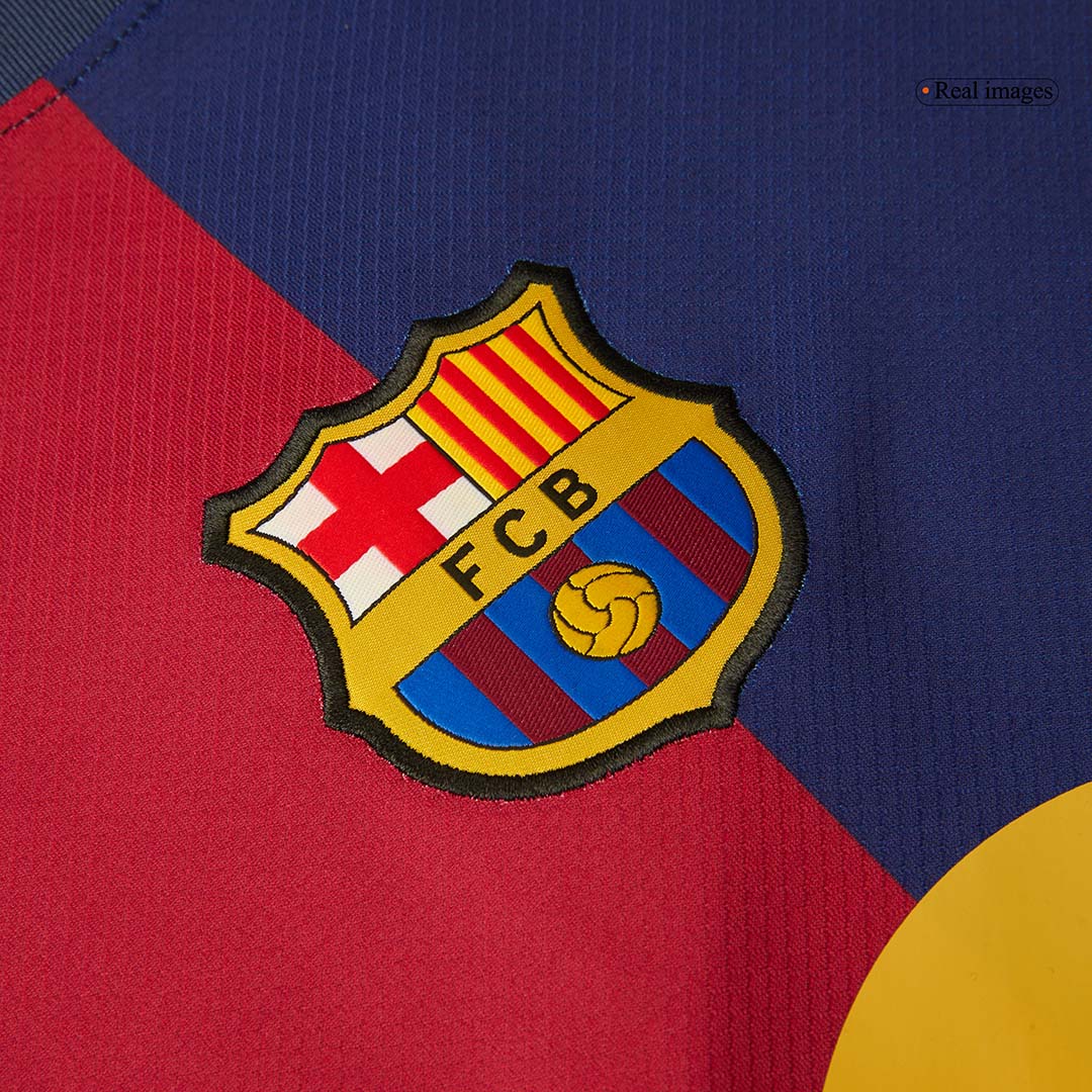 Barcelona RAPHINHA #11 Home Soccer Jersey - UCL Edition(Spotify Logo Without Text) - gojersey