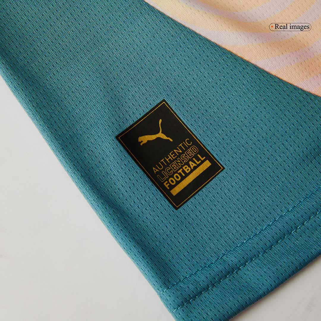 Manchester City Fourth Away Soccer Jersey Kit Kids(Jersey+Shorts)- Definitely City (UCL) - gojersey