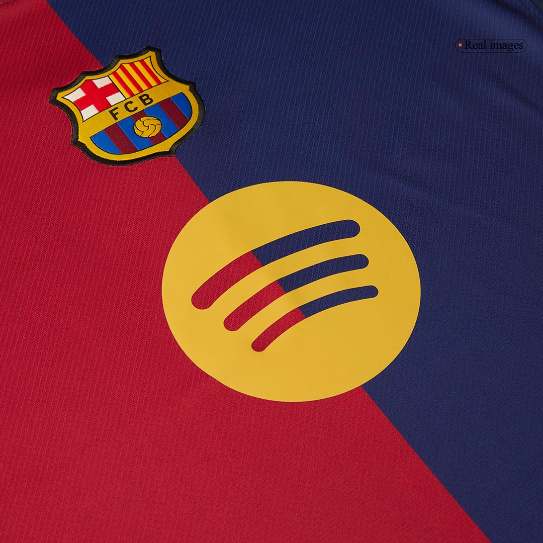 Barcelona RAPHINHA #11 Home Soccer Jersey - UCL Edition(Spotify Logo Without Text) - gojersey