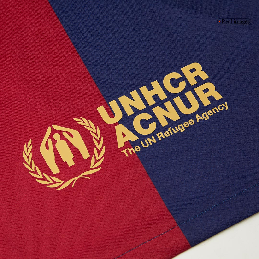 Barcelona RAPHINHA #11 Home Soccer Jersey - UCL Edition(Spotify Logo Without Text) - gojersey