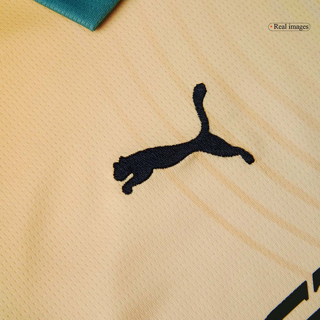 Manchester City Fourth Away Soccer Jersey Kit Kids(Jersey+Shorts)- Definitely City (UCL) - gojersey