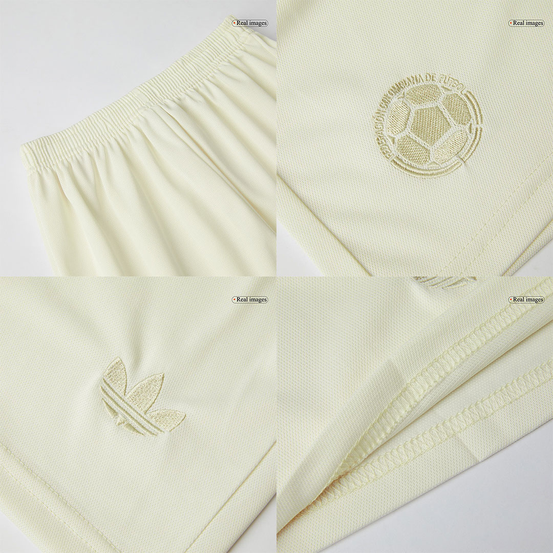 Colombia Soccer Jersey Kit Kids(Jersey+Shorts) - 100th Anniversary - gojersey