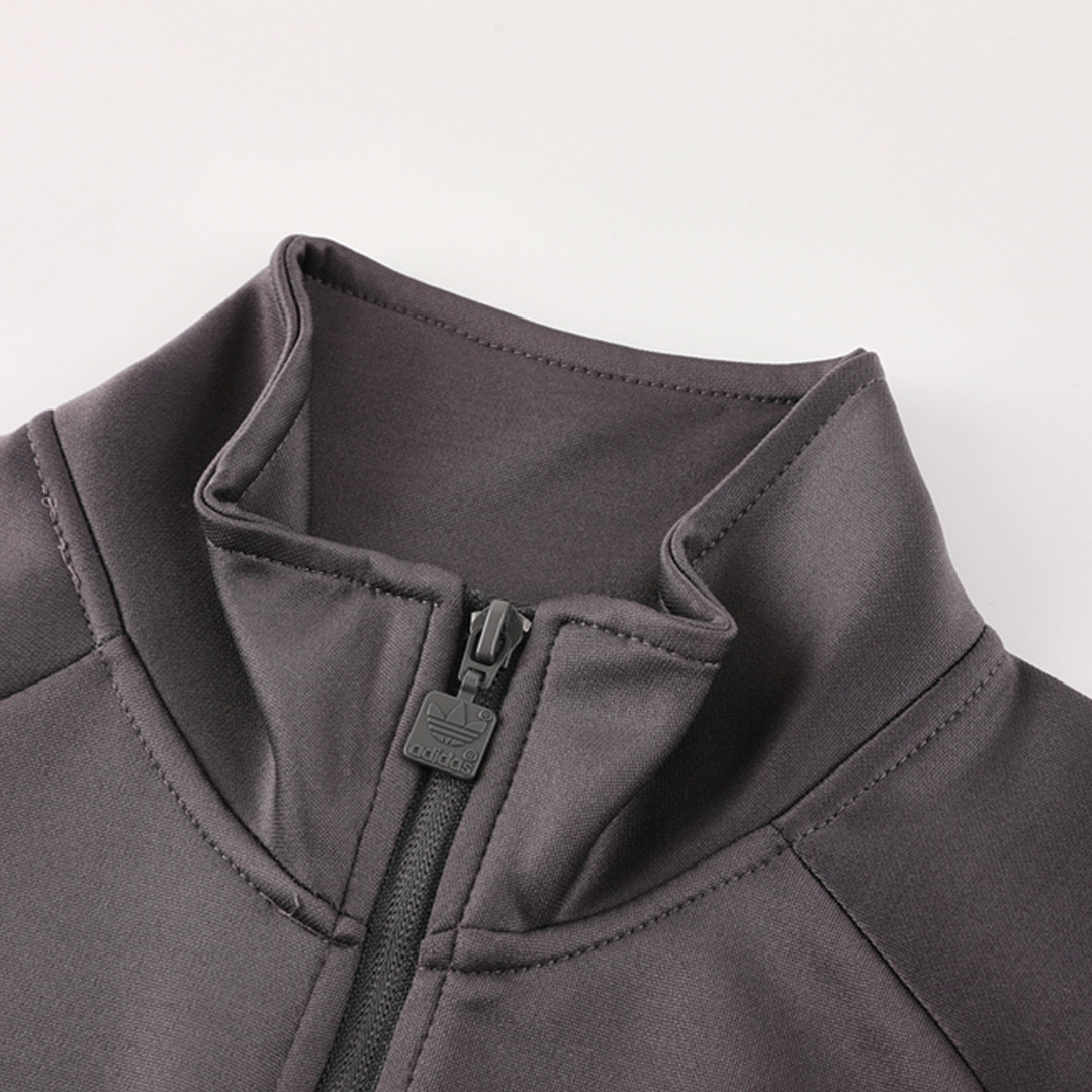 Real Madrid Training Kit - Gray (Jacket+Pants) - gojersey