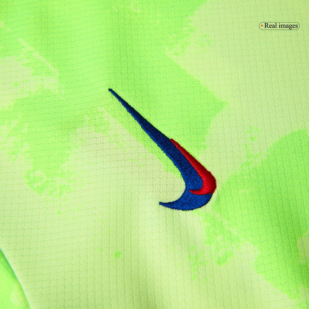 Barcelona Third Away Soccer Jersey Kit Kids(Jersey+Shorts) - UCL (Spotify Logo Without Text) - gojersey