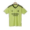 Real Madrid Third Away Goalkeeper Soccer Jersey 2024/25 - Yellow - gojersey