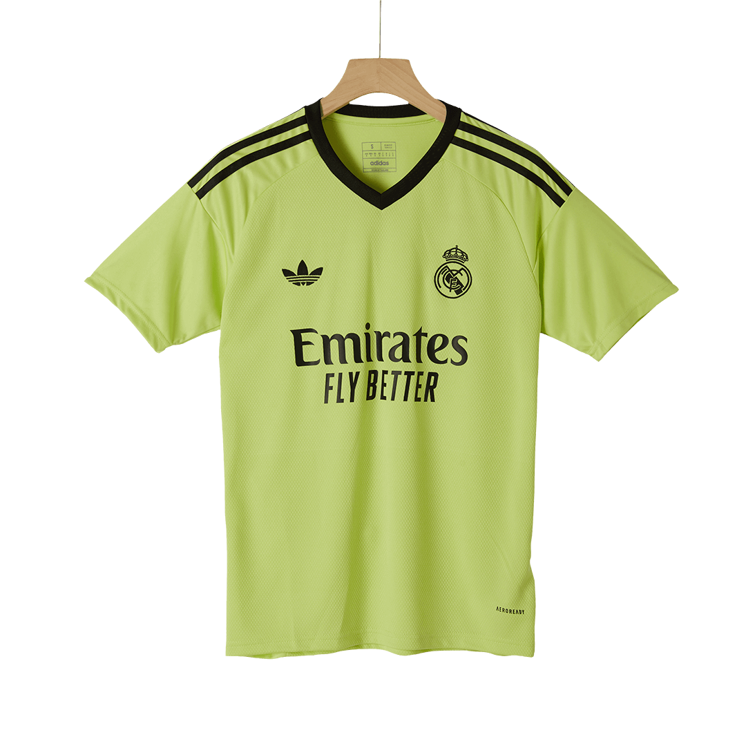 Real Madrid Third Away Goalkeeper Soccer Jersey - Yellow - gojersey