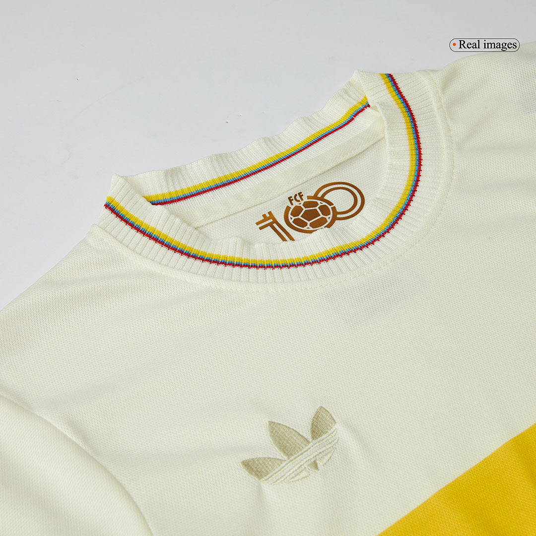Colombia Soccer Jersey Kit Kids(Jersey+Shorts) - 100th Anniversary - gojersey