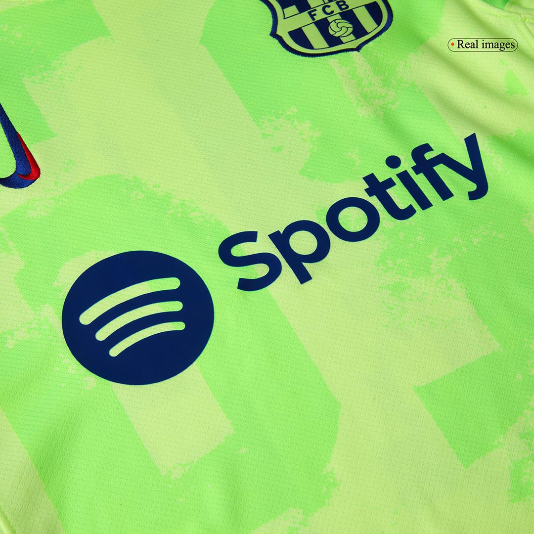 Barcelona Third Away Soccer Jersey Kit (Jersey+Shorts+Socks) - gojersey