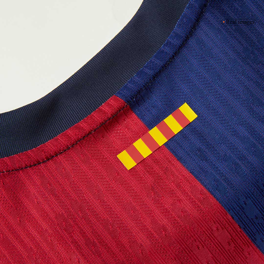 Barcelona Home Soccer Jersey Authentic - COLDPLAY - gojersey