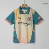 Manchester City Fourth Away Soccer Jersey Kit 2024/25 Kids(Jersey+Shorts)- Definitely City (UCL) - gojersey