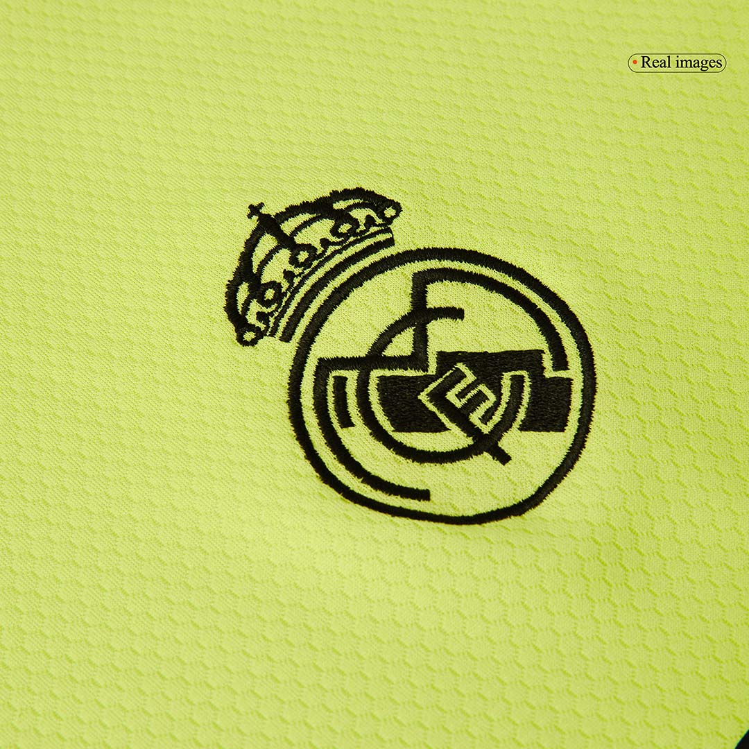 Real Madrid Third Away Goalkeeper Soccer Jersey - Yellow - gojersey
