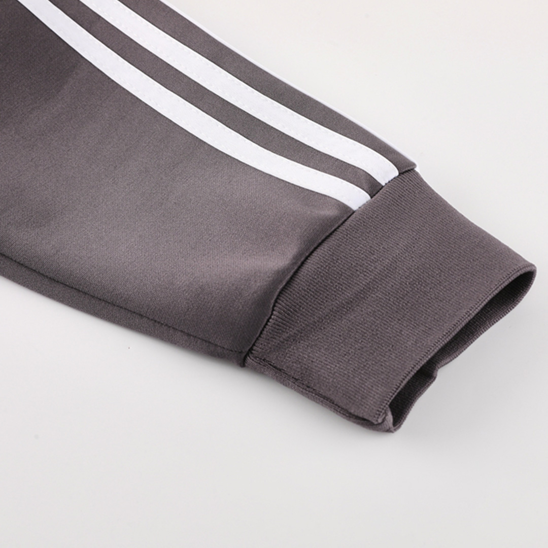 Real Madrid Training Jacket Gray - gojersey