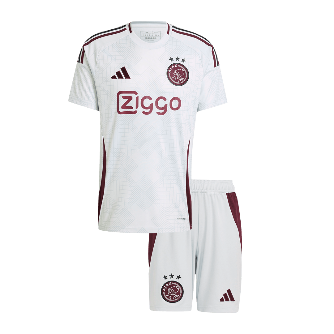 Ajax Third Away Soccer Jersey Kit Kids(Jersey+Shorts) - gojersey