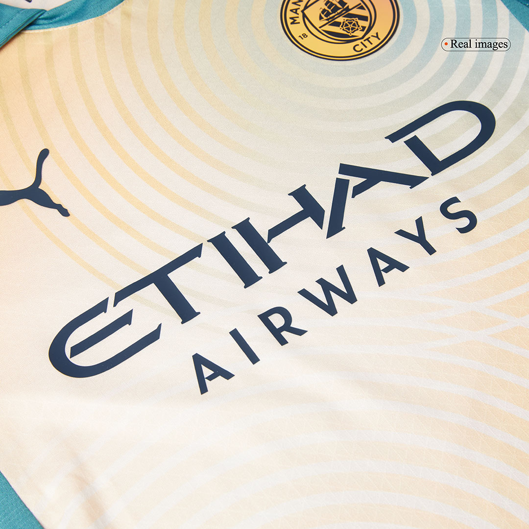 Manchester City Fourth Away Soccer Jersey Authentic- Definitely City (UCL Edition) - gojersey