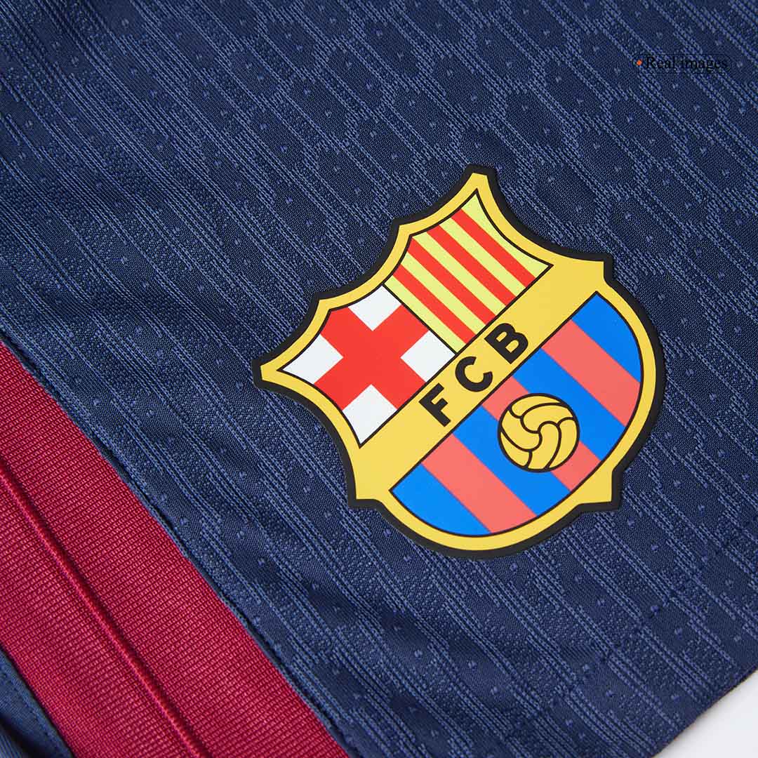 Barcelona Home Soccer Shorts Authentic - gojersey