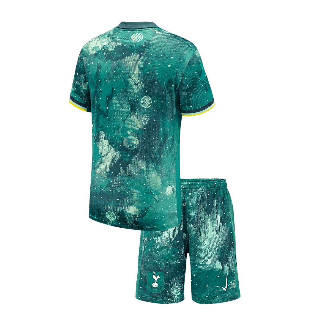 Tottenham Hotspur Third Away Soccer Jersey Kit Kids(Jersey+Shorts) - gojersey