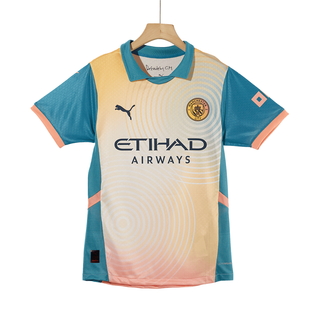 Manchester City Fourth Away Soccer Jersey Authentic- Definitely City (UCL Edition) - gojersey