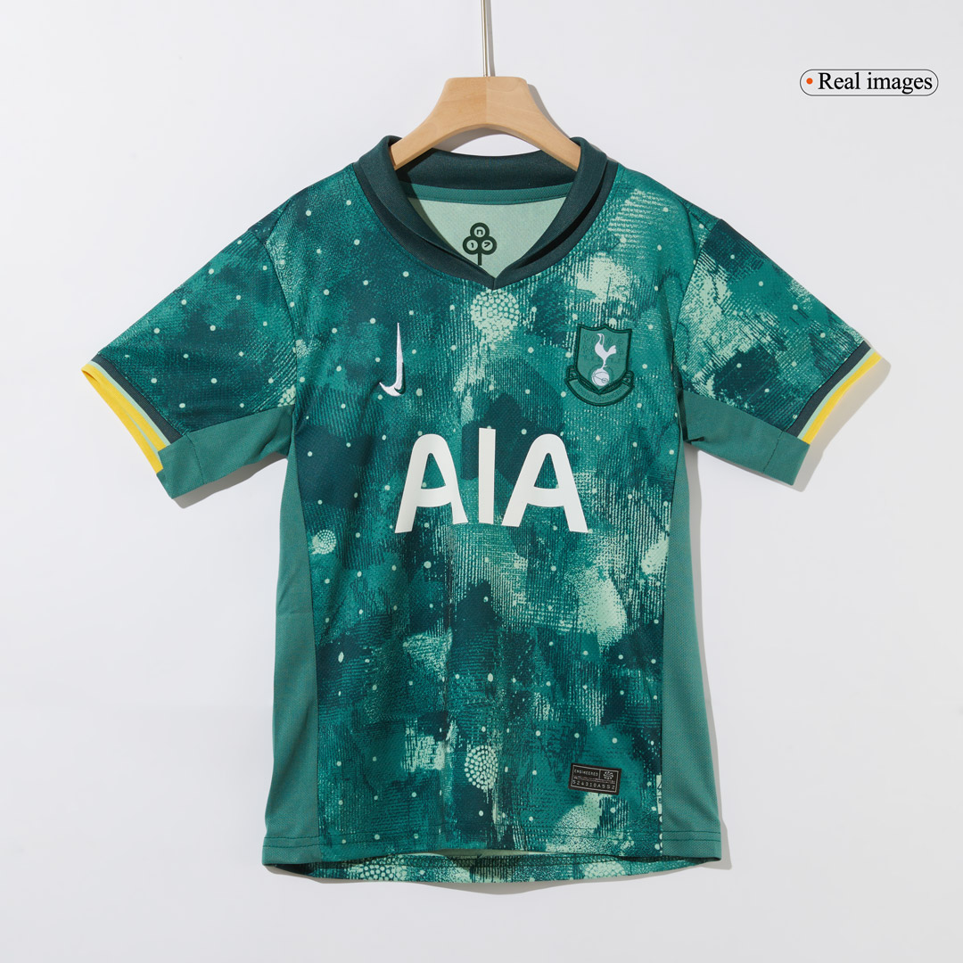 Tottenham Hotspur Third Away Soccer Jersey Kit Kids(Jersey+Shorts) - gojersey