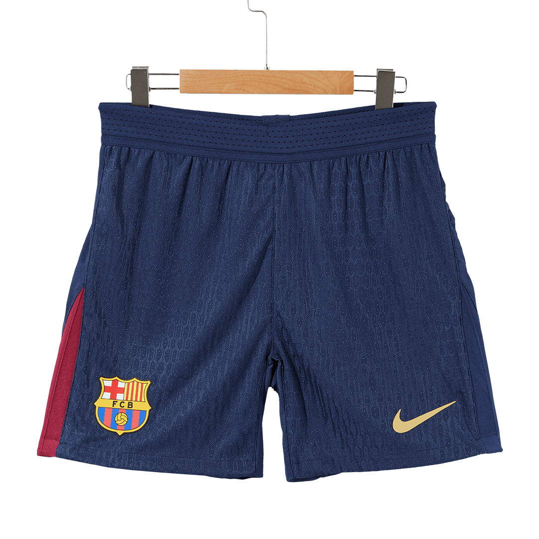 Barcelona Home Soccer Shorts Authentic - gojersey
