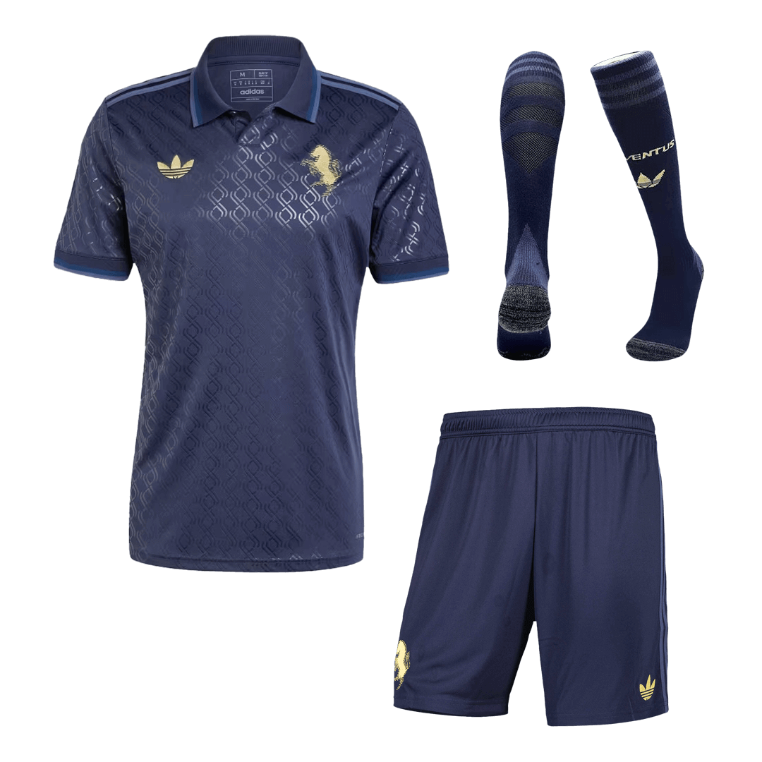 Juventus Third Away Soccer Jersey Kit (Jersey+Shorts+Socks) - gojersey
