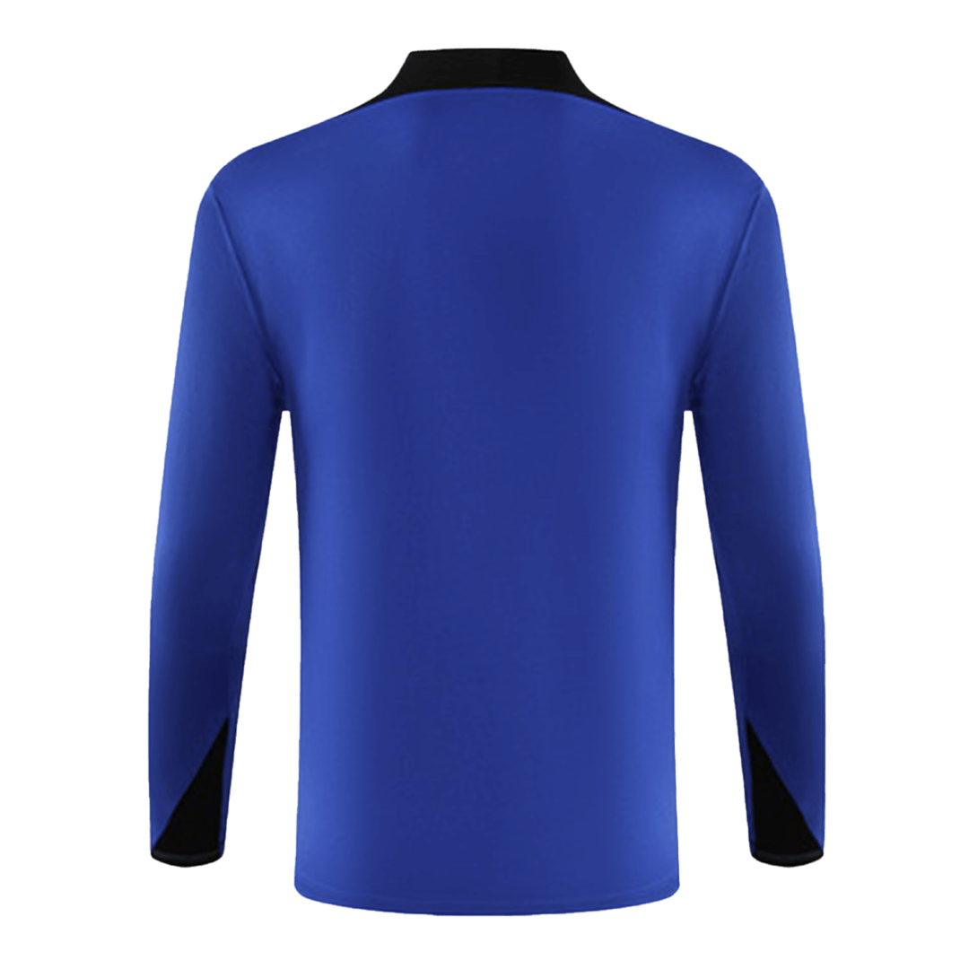 Barcelona Sweatshirt Kit - Blue (Top+Pants) - gojersey