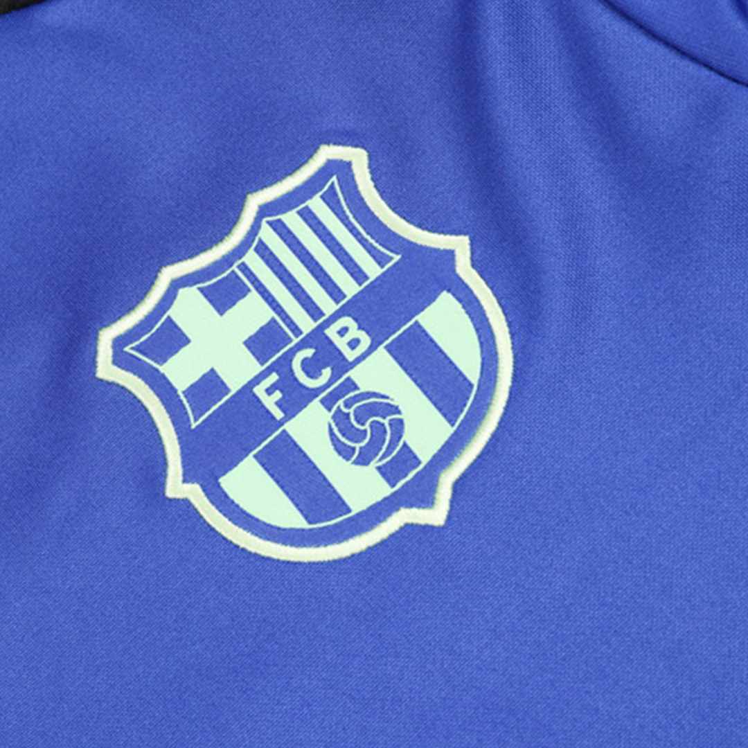Barcelona Sweatshirt Kit - Blue (Top+Pants) - gojersey
