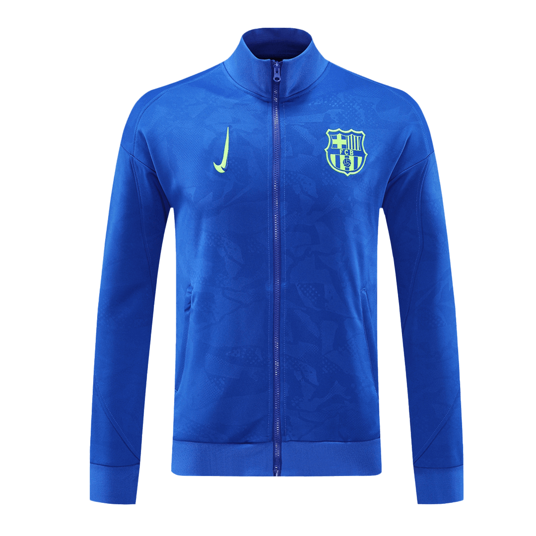 Barcelona Training Jacket Blue - gojersey