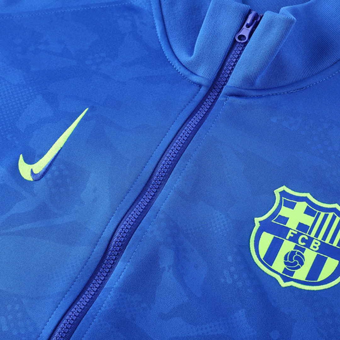 Barcelona Training Jacket Blue - gojersey