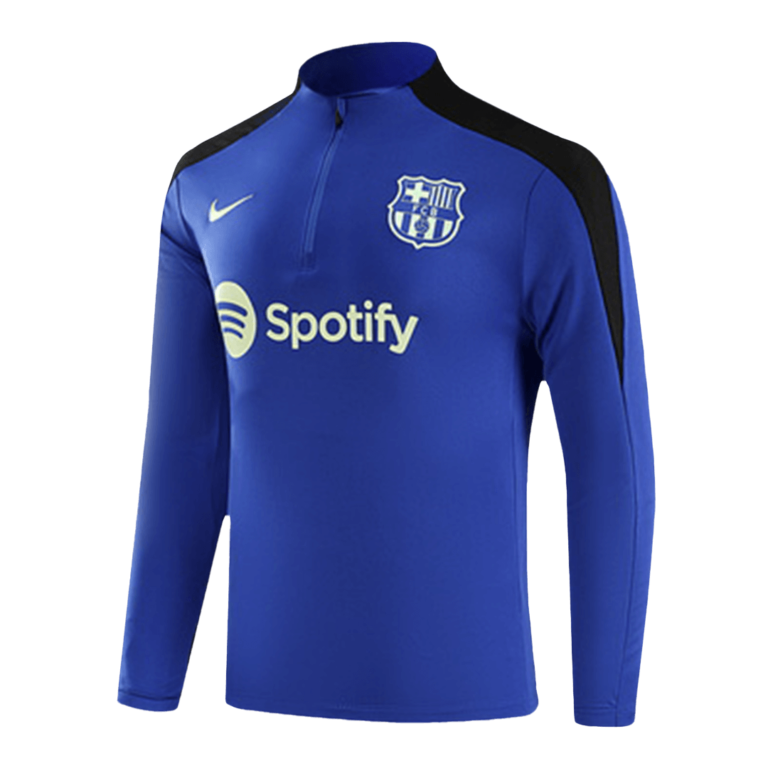 Barcelona Sweatshirt Kit - Blue (Top+Pants) - gojersey