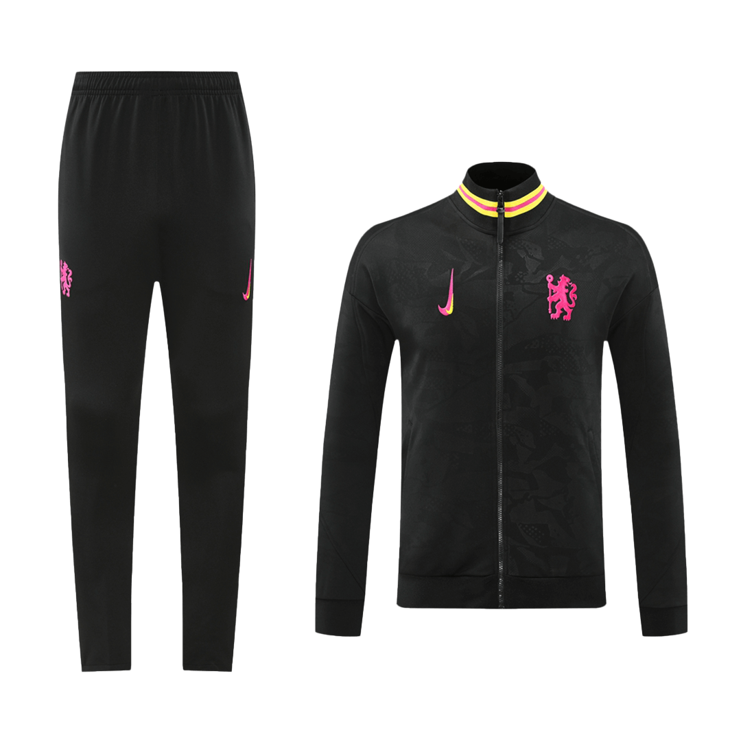 Chelsea Training Kit - Black (Jacket+Pants) - gojersey