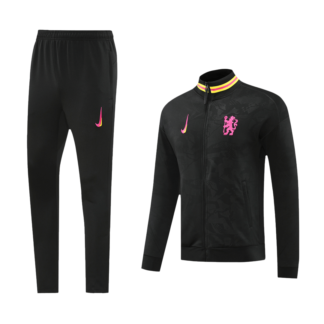 Chelsea Training Kit - Black (Jacket+Pants) - gojersey