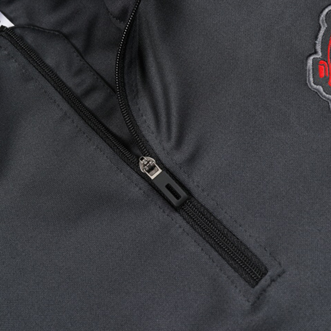 Kid's Manchester United Zipper Sweatshirt Kit(Top+Pants) - gojersey