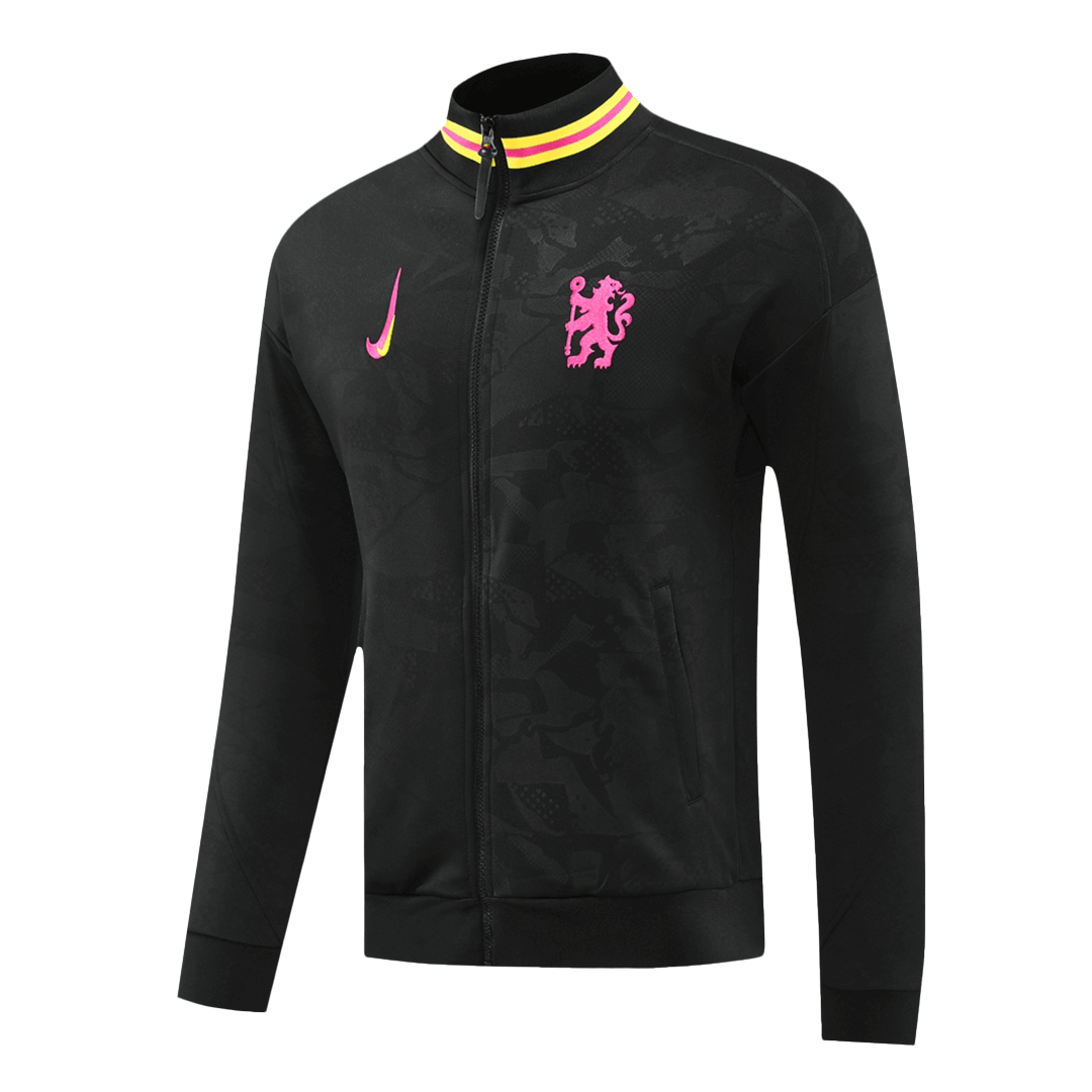 Chelsea Training Kit - Black (Jacket+Pants) - gojersey