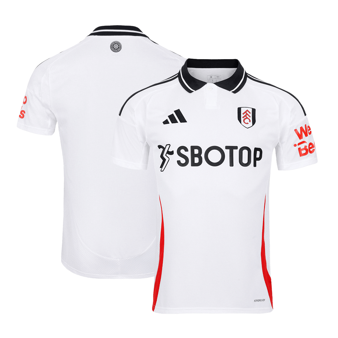 Fulham Home Soccer Jersey - gojersey