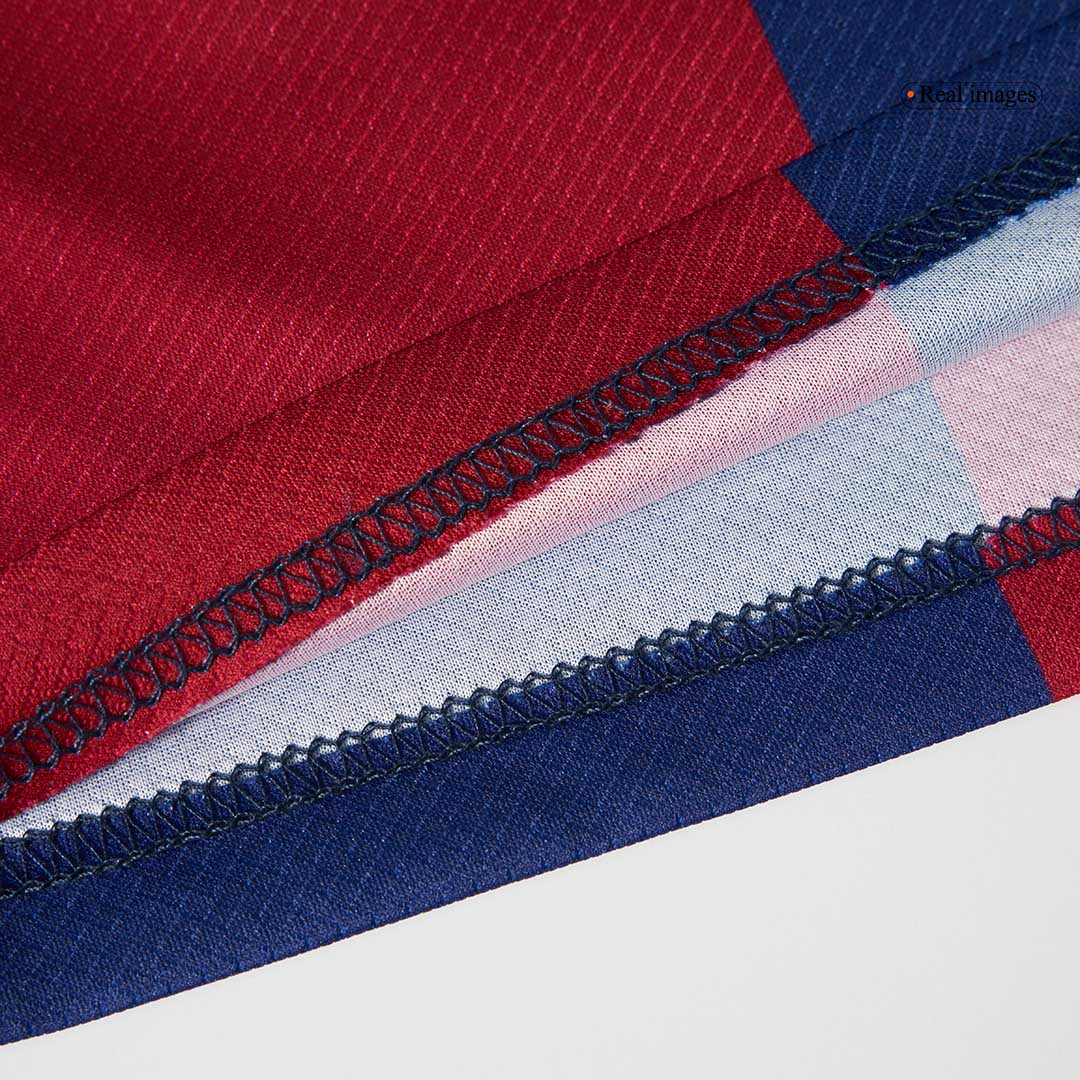 Barcelona Home Soccer Jersey Kit Kids(Jersey+Shorts) - COLDPLAY - gojersey