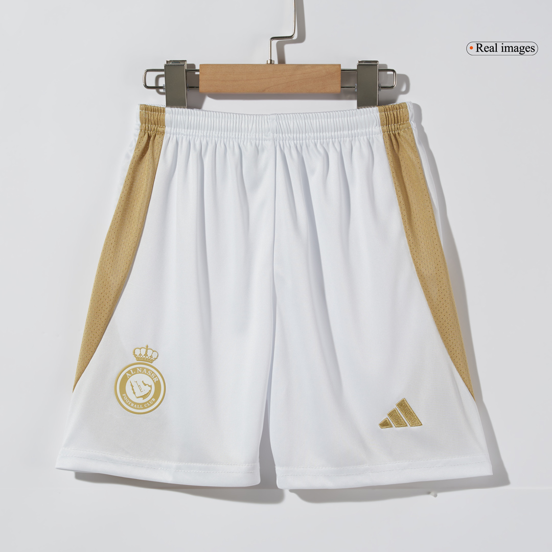 Al Nassr Third Away Soccer Jersey Kit Kids(Jersey+Shorts) - gojersey