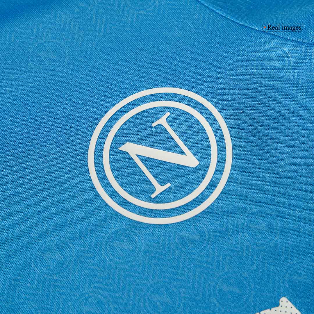 Napoli Home Soccer Jersey Kit Kids(Jersey+Shorts) - gojersey