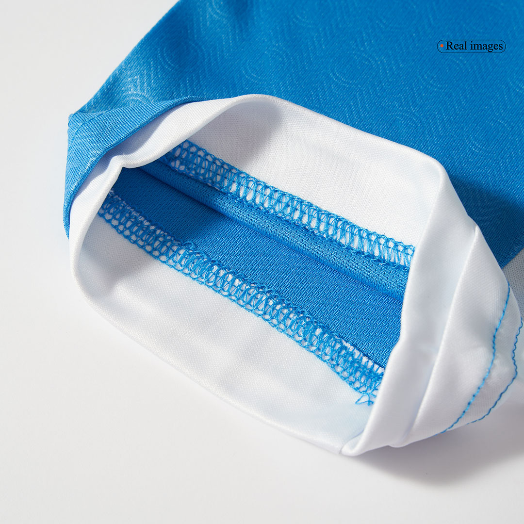 Napoli Home Soccer Jersey Kit Kids(Jersey+Shorts) - gojersey