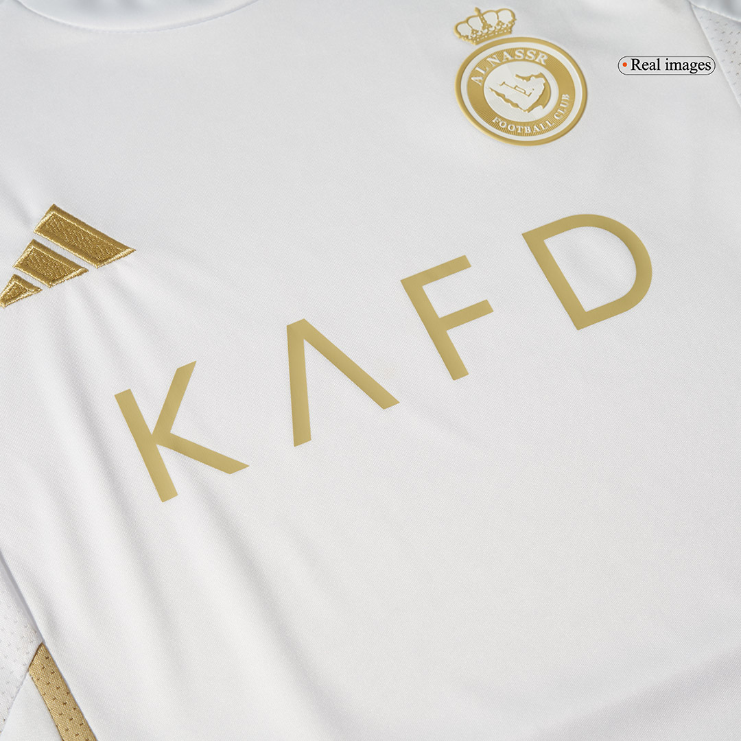 Al Nassr Third Away Soccer Jersey Kit Kids(Jersey+Shorts) - gojersey