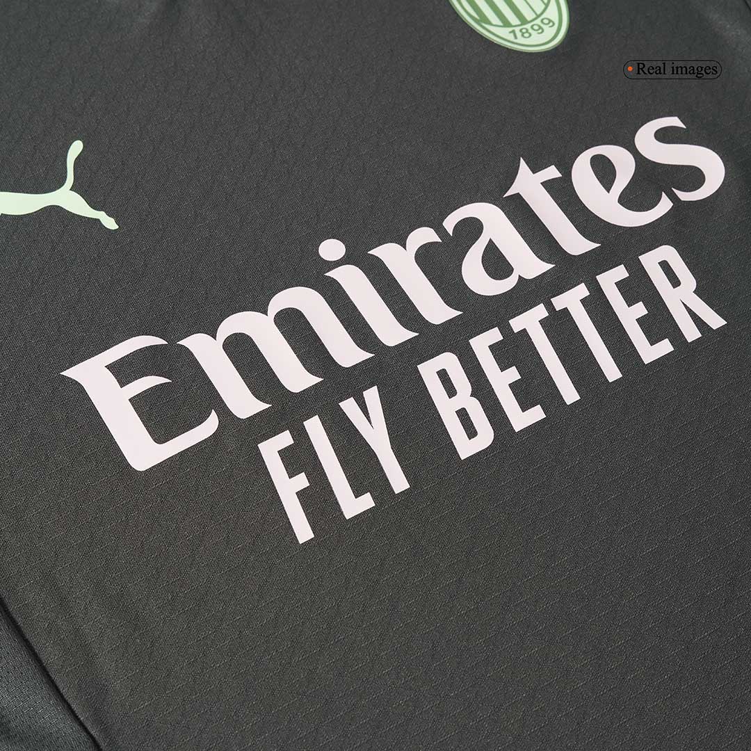 AC Milan Third Away Soccer Jersey Authentic - gojersey