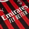AC Milan Long Sleeve Home Soccer Jersey - gojersey