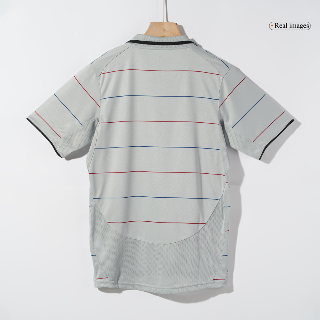 Barcelona Away Soccer Jersey Retro 2003/04 - gojersey