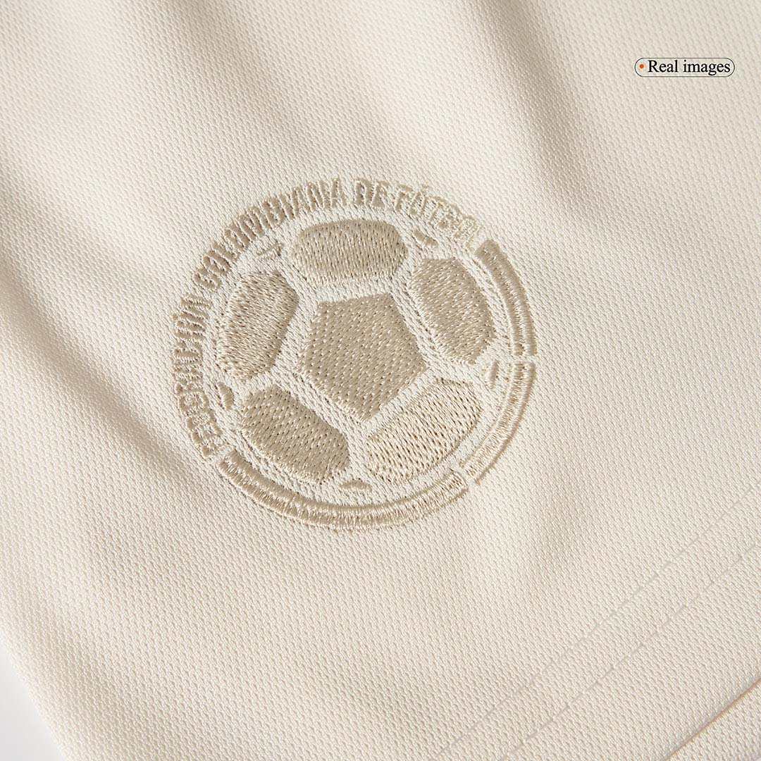 Colombia Soccer Shorts - 100th Anniversary - gojersey